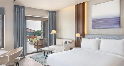 Radisson Blu Resort Vishakhapatnam Room Type - Executive Room with Balcony and Seating Area Radisson Blu Resort Vishakhapatnam Room Type - Executive Room with Balcony and Seating Area
