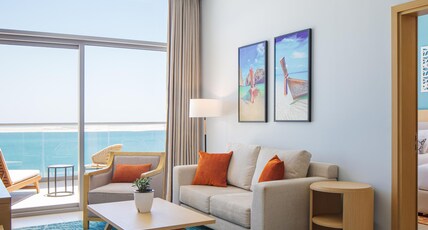 Centara Mirage Beach Resort Dubai Room Type - Mirage Two bedroom suite Panoramic sea view Centara Mirage Beach Resort Dubai Room Type - Mirage Two bedroom suite Panoramic sea view