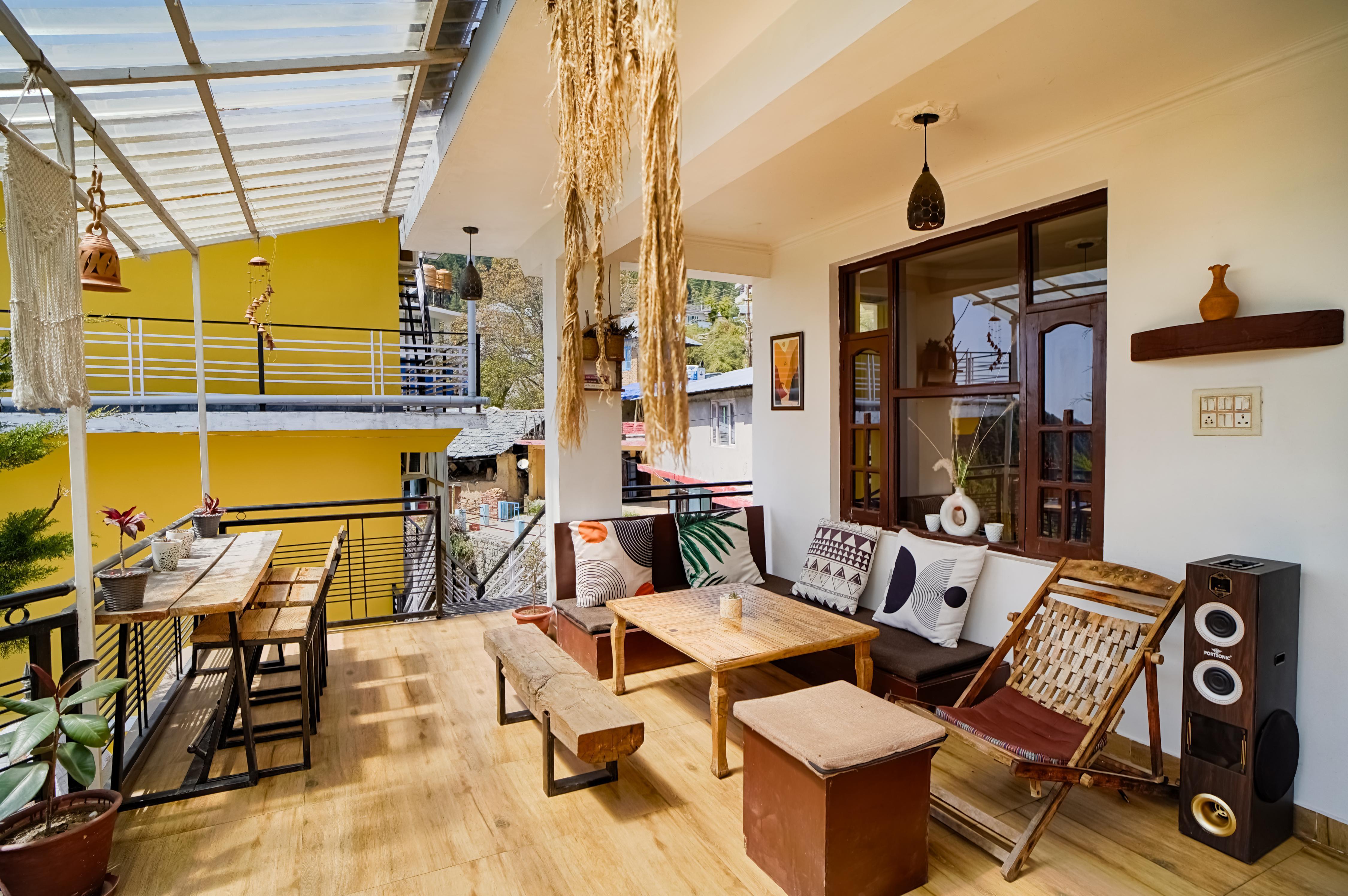 Young Monk Hostel & Cafe Dharamkot - Tap to explore photos