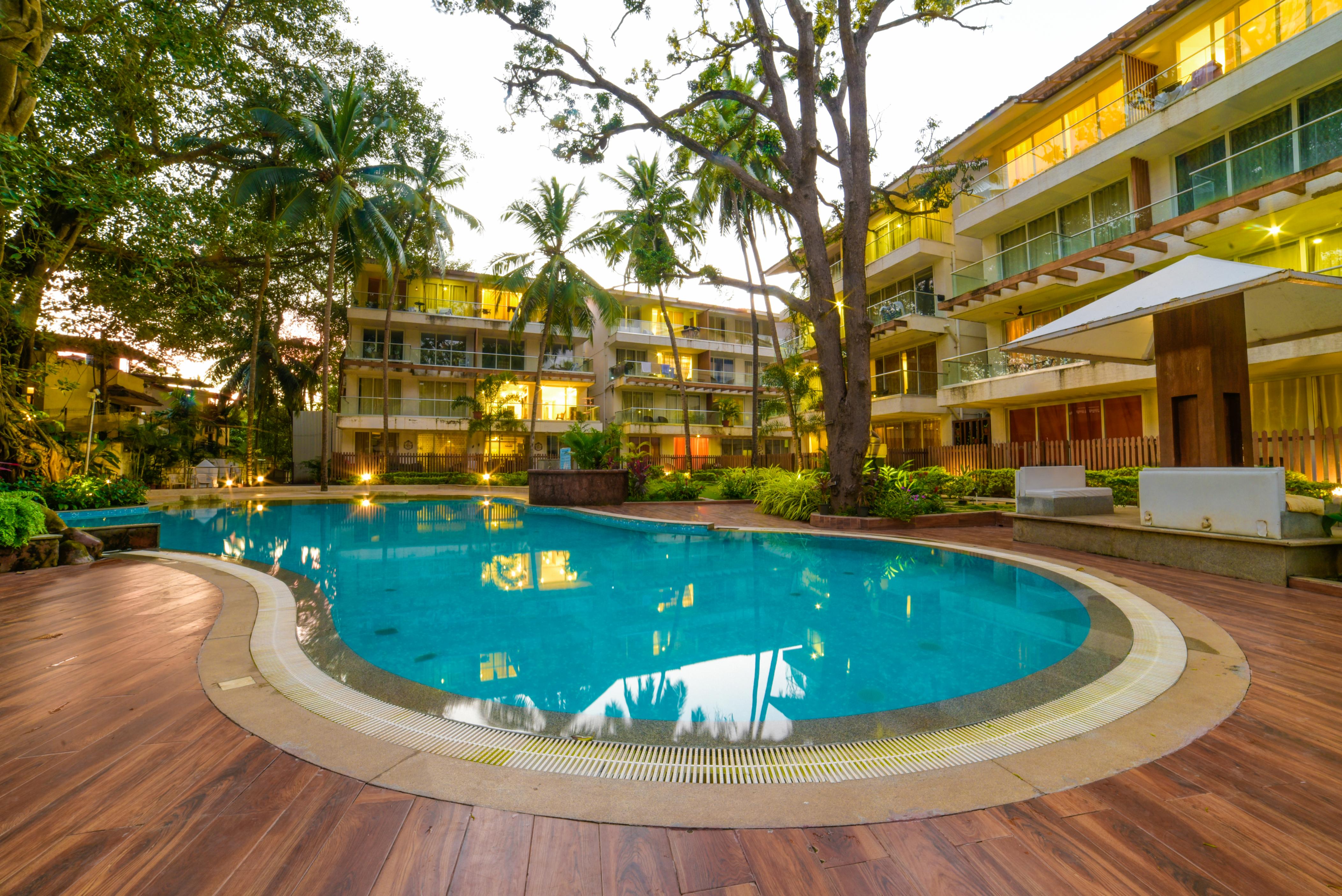 GoanFiesta 1BHK Pool View at Calangute  - Tap to explore photos