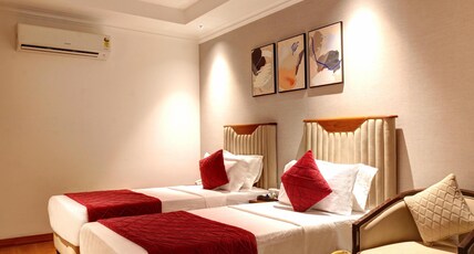 IVA Premium Delhi Airport Room Type - Deluxe Twin Bed IVA Premium Delhi Airport Room Type - Deluxe Twin Bed