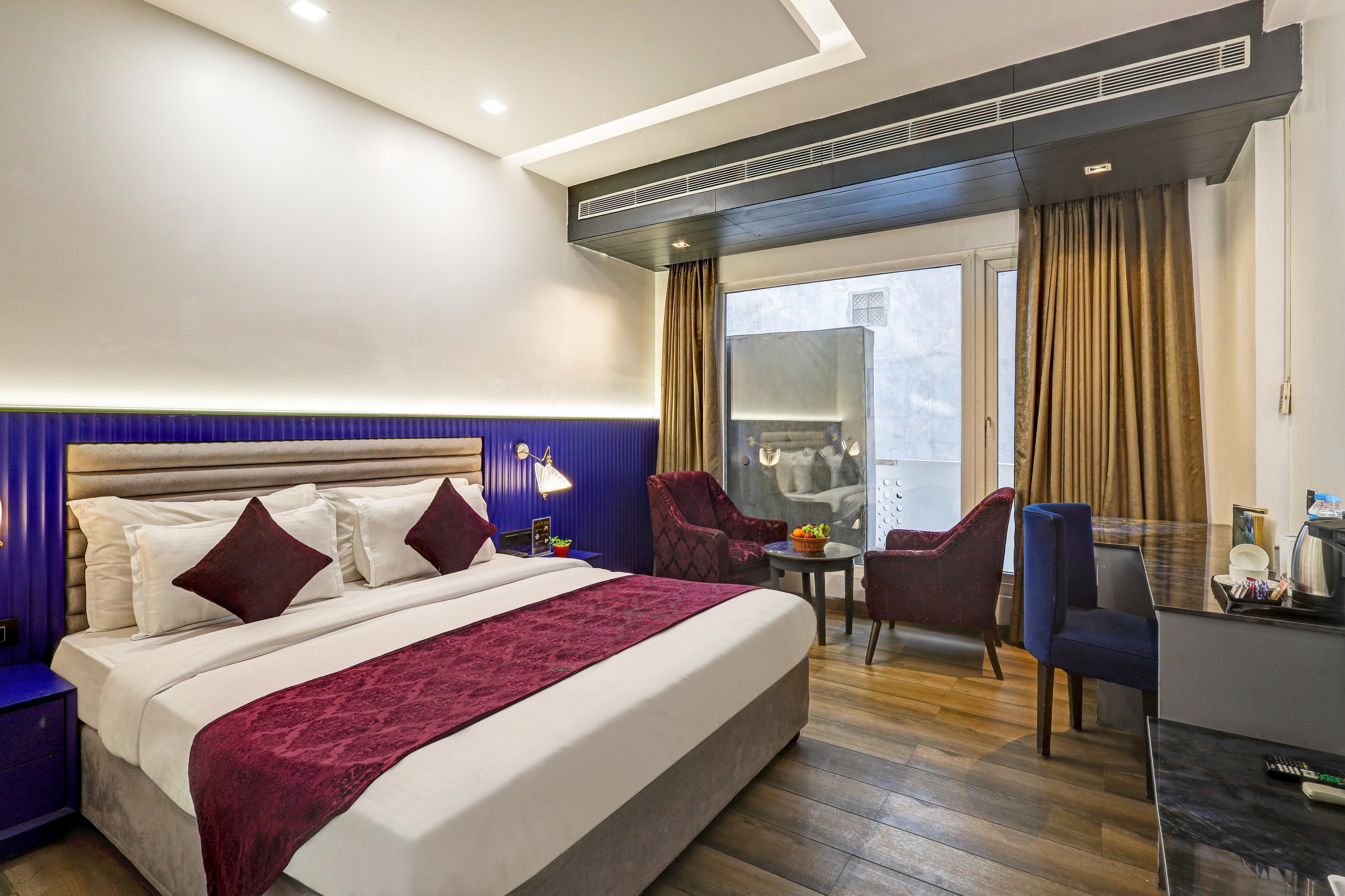 Hotel Mystique Melange (Newly Built 2026) - Ashok Vihar and Pitampura Room Type - Modern Superior Room (Early Check-In) Subject to Availability Hotel Mystique Melange (Newly Built 2026) - Ashok Vihar and Pitampura Room Type - Modern Superior Room (Early Check-In) Subject to Availability