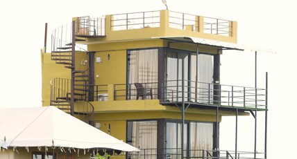 Camp Sambhar Room Type - Tree House - Lake View - With Balcony
