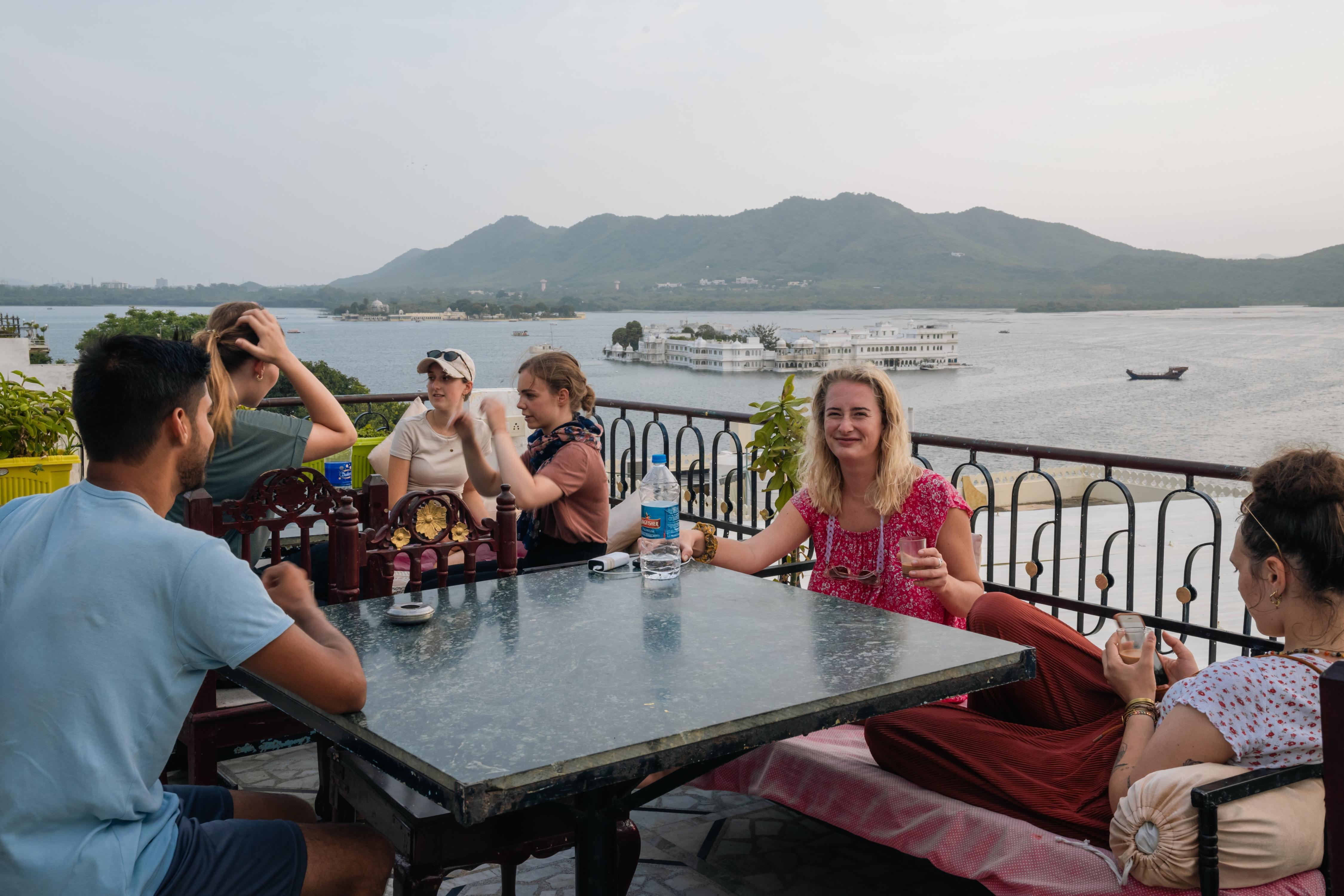 Dreamyard |Rooftop Restaurant at Lake Pichola| - Tap to explore photos