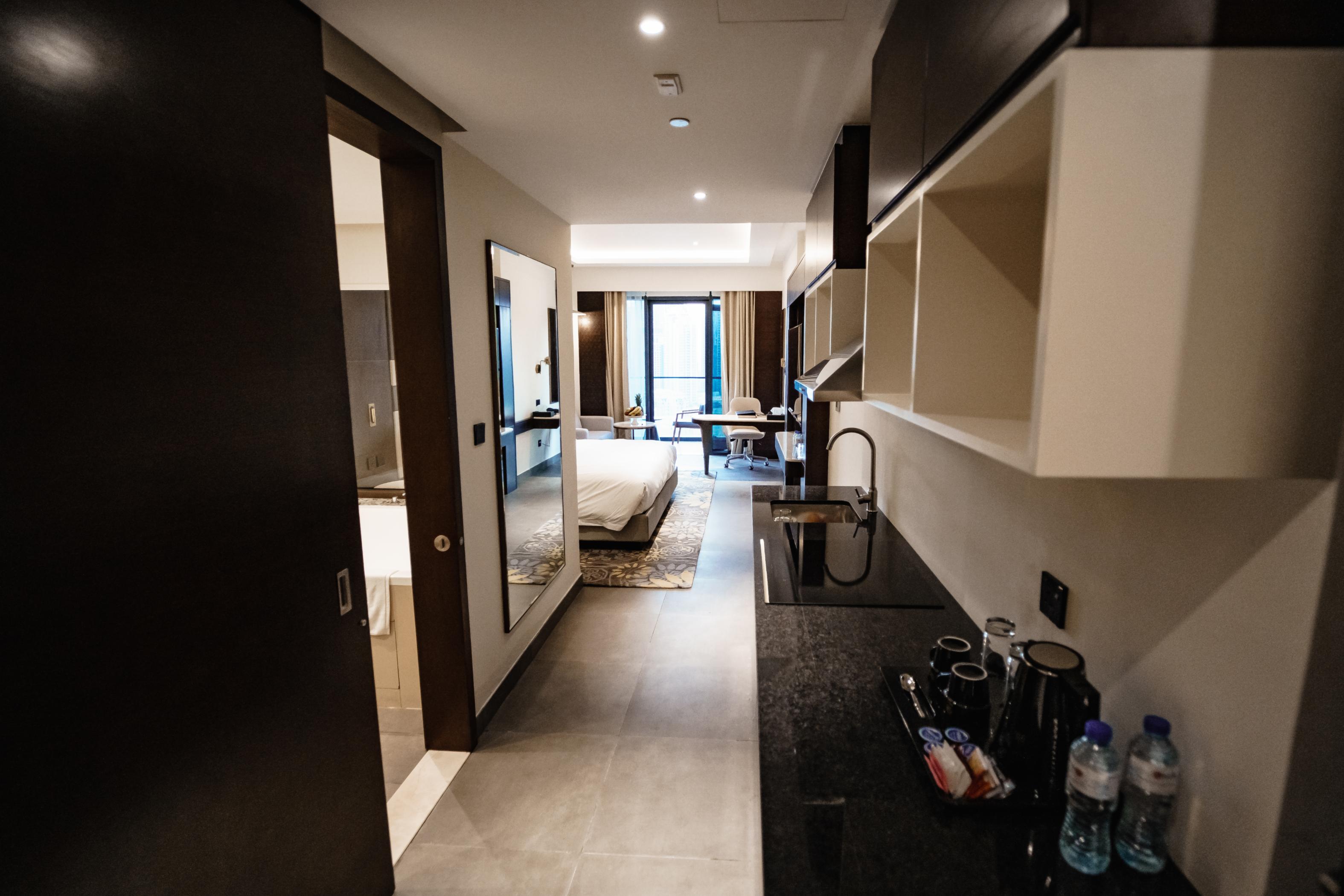 Ramee Dream Hotel Downtown Room Type - Luxury King Room with Balcony:Burj Khalifa View