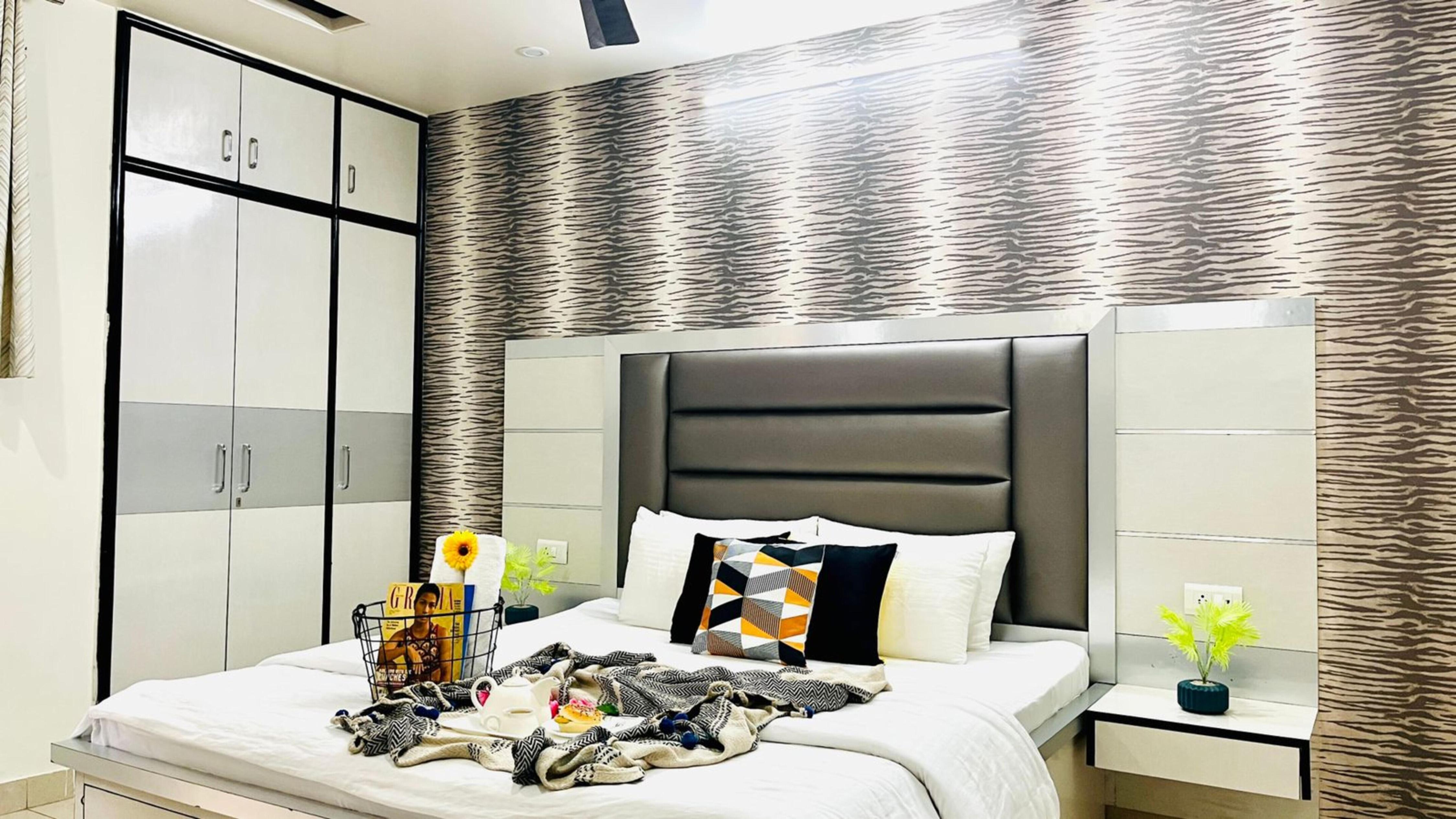 BluO 3BHK Jaipur - Terrace Garden, Balcony, Lift - Tap to explore photos