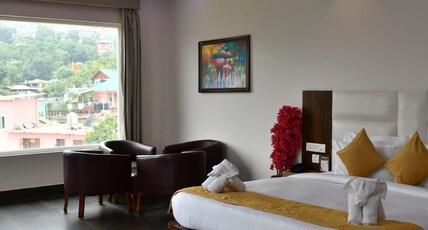 DHAULADHAR HILLS RESORT Room Type - Deluxe Room City Facing Without Balcony