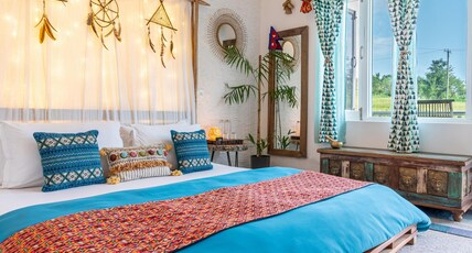 The Himaal, Bir | Luxury Boutique Homestay Room Type - Premium Boutique AC Room with Balcony The Himaal, Bir | Luxury Boutique Homestay Room Type - Premium Boutique AC Room with Balcony