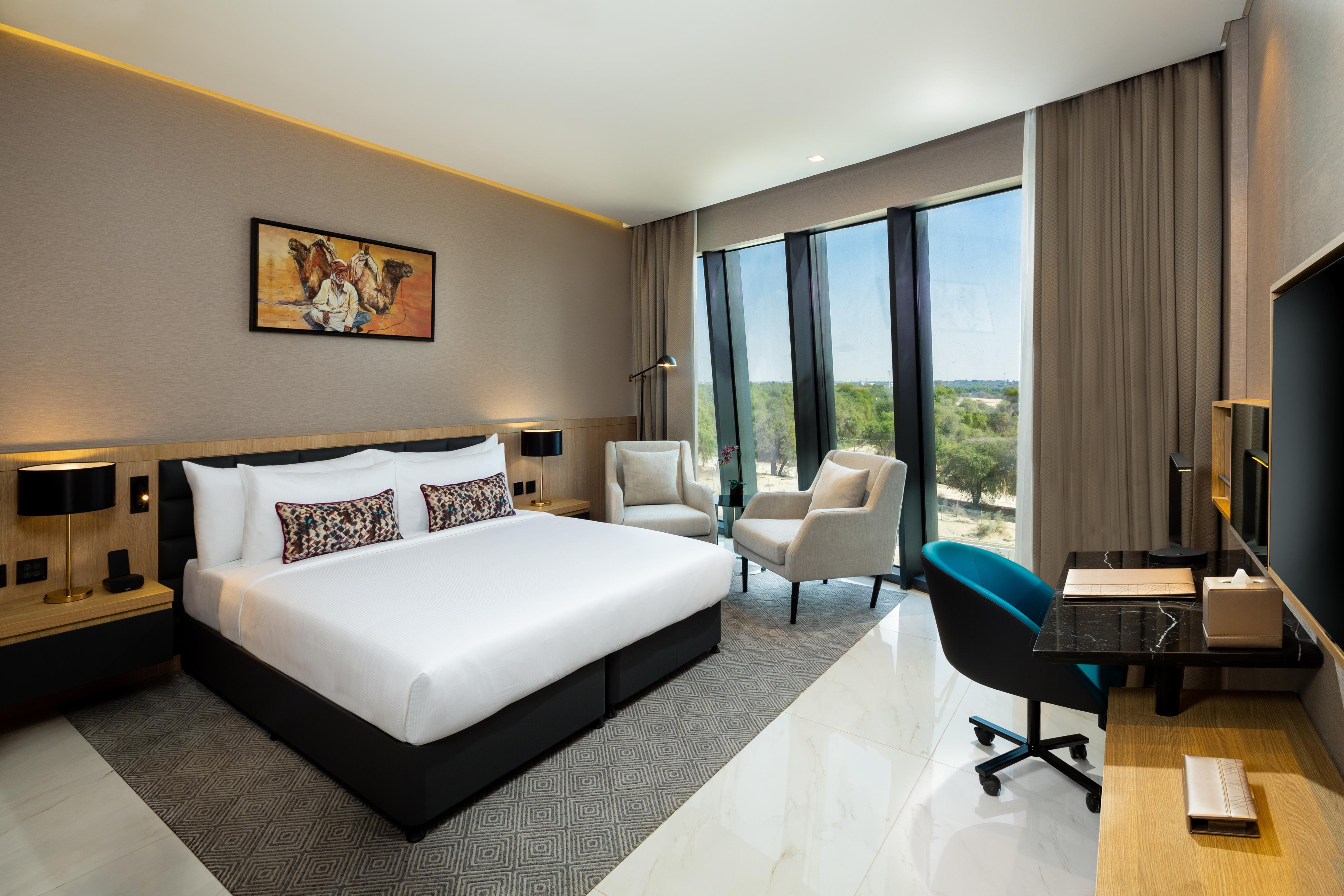 Millennium Place Mirdif Hotel Room Type - Executive Suite with One King Bed and Kitchen Millennium Place Mirdif Hotel Room Type - Executive Suite with One King Bed and Kitchen