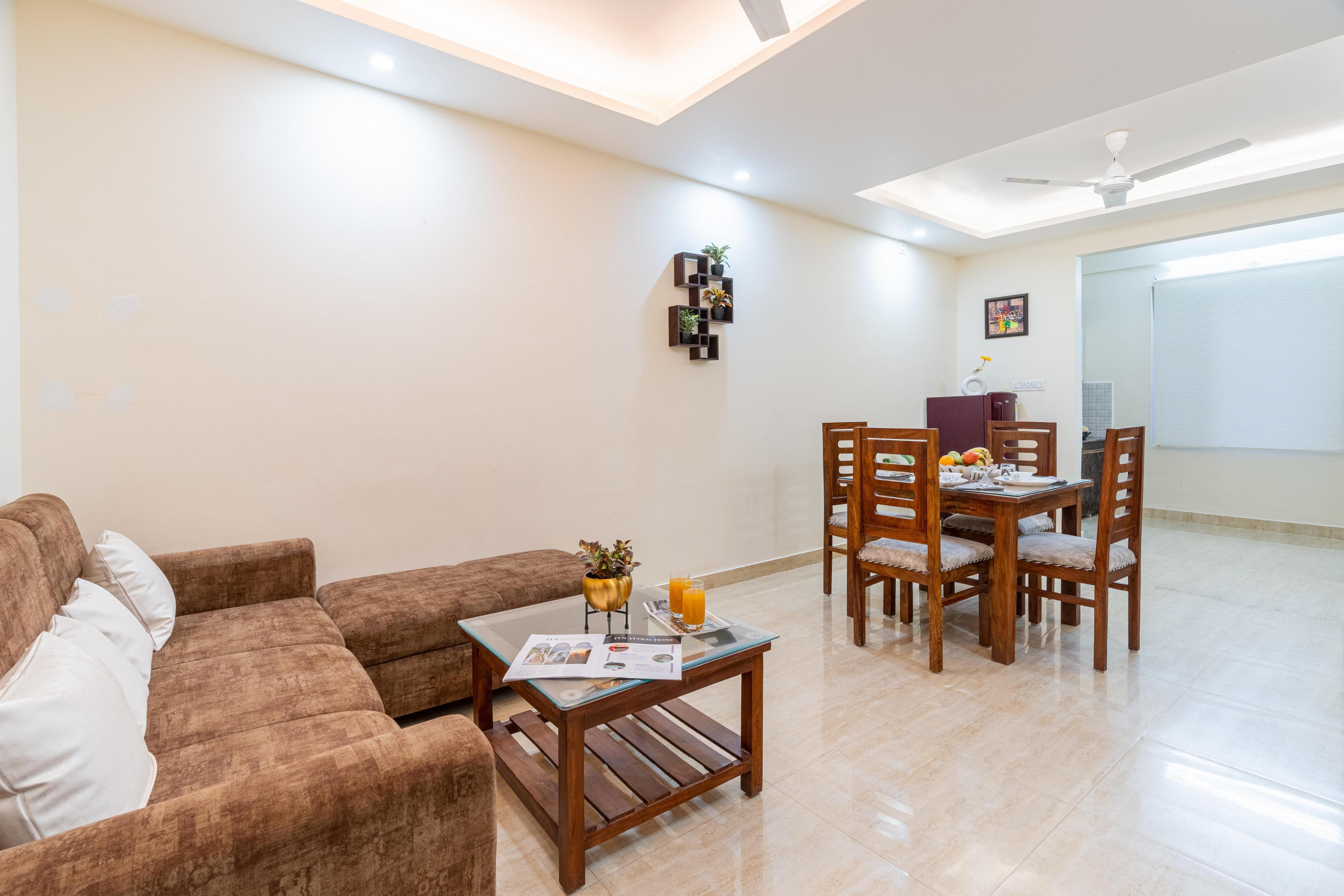 Homlee-Jumbo 1BHK-2 ACs- Parking-Lift-Tapovan - Tap to explore photos