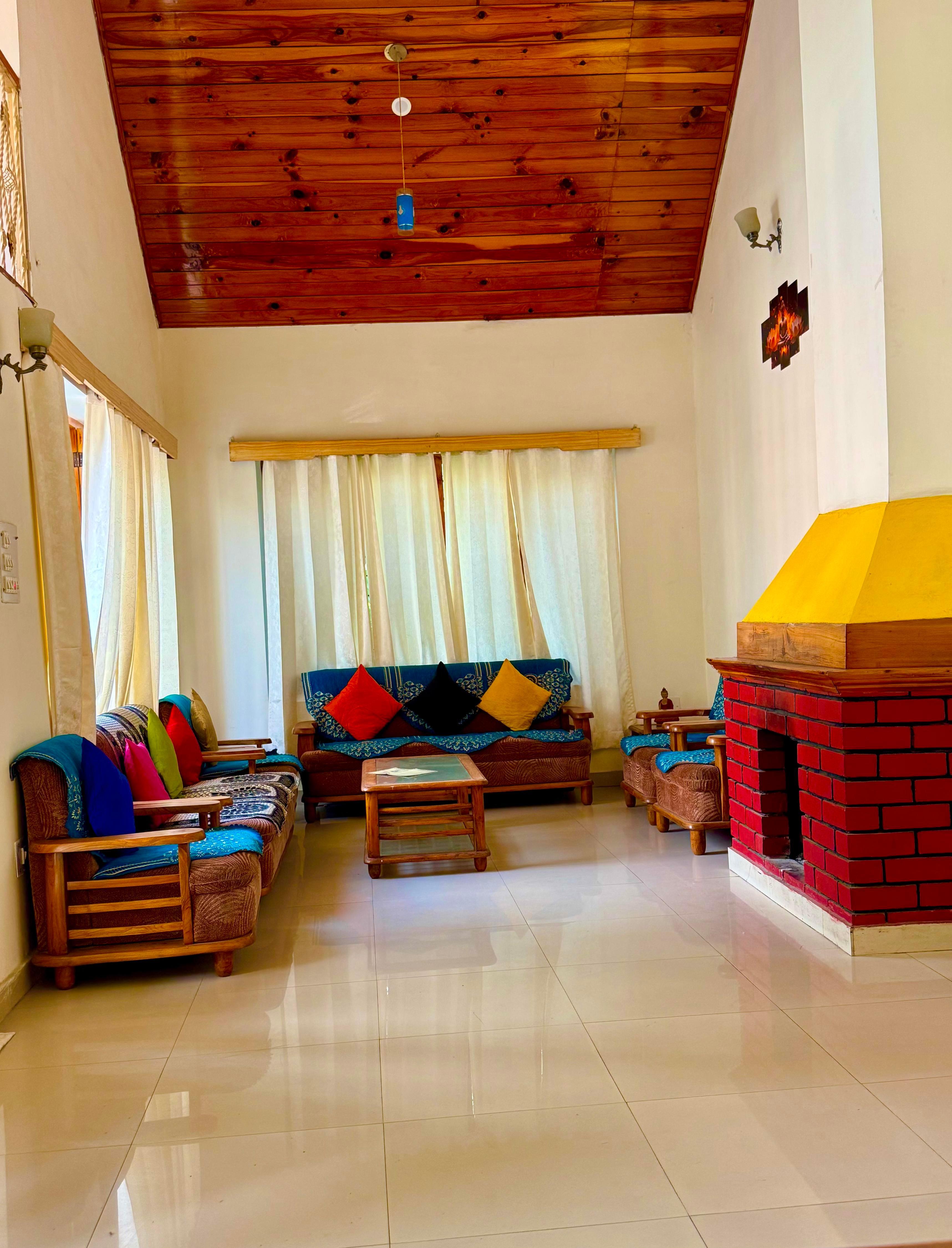 Shashwat 3 bhk luxury duplex cottage with inside fireplace - Tap to explore photos