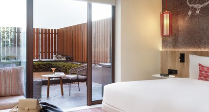 Hyatt Centric Soalteemode Kathmandu Room Type - King Bed with sit out Terrace