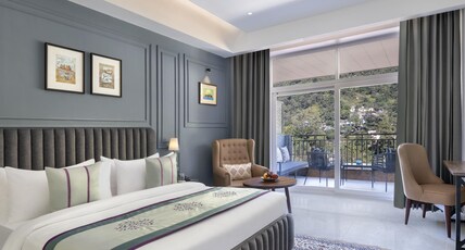 juSTa Luxe Rasa Retreat & Spa (Closest Luxury Resort to Neelkanth Temple) Room Type - Club Room with Private Balcony