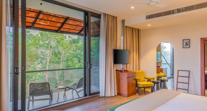 Flora Vythiri Resort Room Type - Mountain and Valley View with Balcony