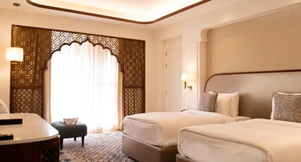 Bhagirathi By Atishay Room Type - Jalrupa Twin Room with Balcony (Ganges Facing) Bhagirathi By Atishay Room Type - Jalrupa Twin Room with Balcony (Ganges Facing)