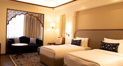 Bhagirathi By Atishay Room Type - Triveni Twin Room (Hill Facing) Bhagirathi By Atishay Room Type - Triveni Twin Room (Hill Facing)