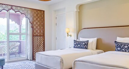 Bhagirathi By Atishay Room Type - Jalrupa Twin Room with Balcony (Ganges Facing) Bhagirathi By Atishay Room Type - Jalrupa Twin Room with Balcony (Ganges Facing)