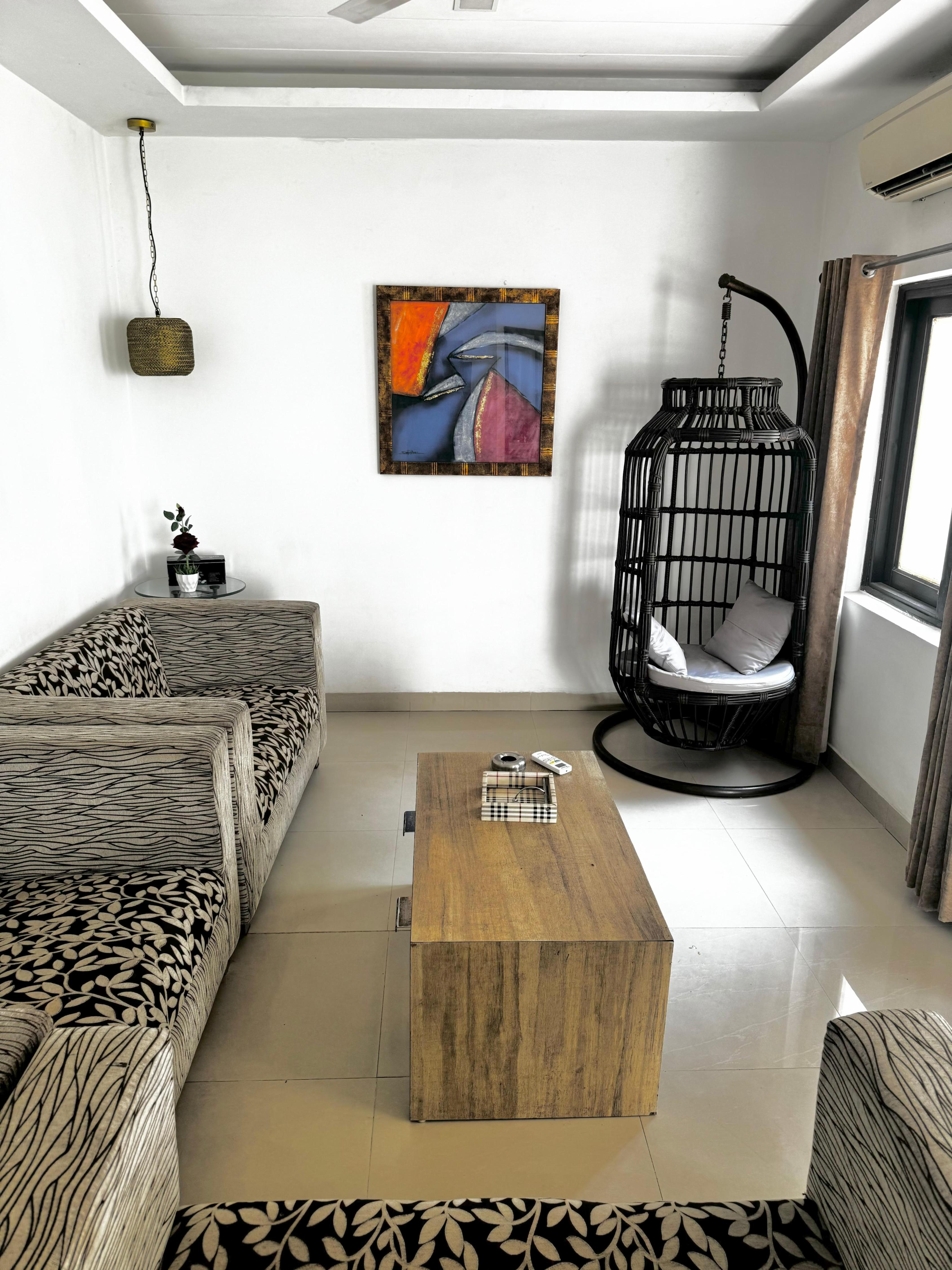 R Cottages | Spacious 3BHK Near New Delhi Airport - Tap to explore photos