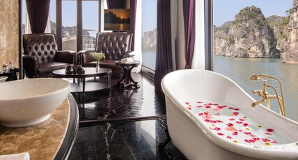 Ambassador Cruise Ha Long Bay Room Type - Ambassador Presidential Suite With Private Sundeck