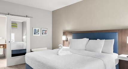 Hampton Inn by Hilton Huntley Chicago Room Type - 1KN STDO MIC FRIDG WTBR