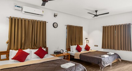 Hatti Eden Coorg Room Type - Standard Quad Room With Forest View And Private Bath 2 (5 Sharing) Hatti Eden Coorg Room Type - Standard Quad Room With Forest View And Private Bath 2 (5 Sharing)