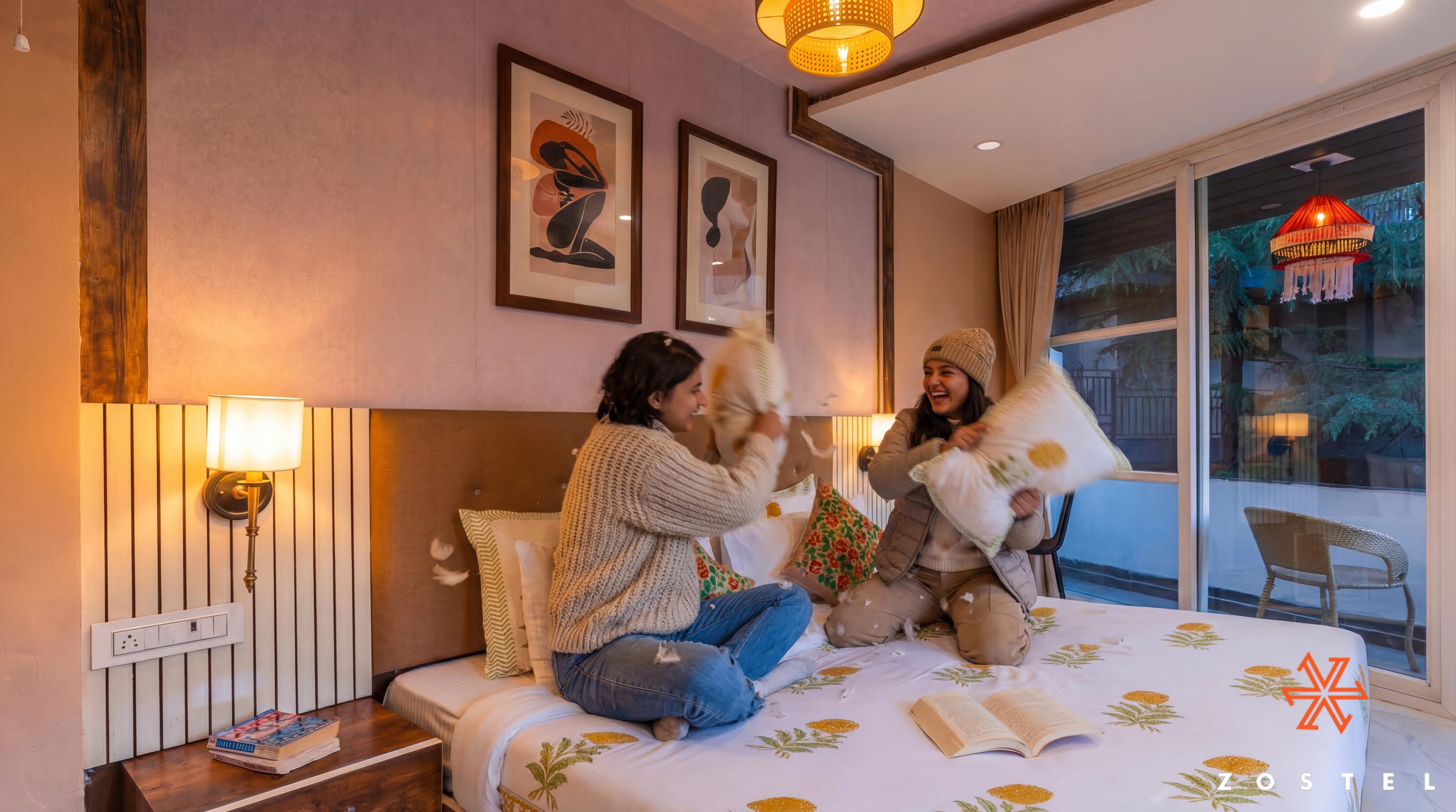 Zostel McLeodganj Room Type - Superior Room (with balcony)