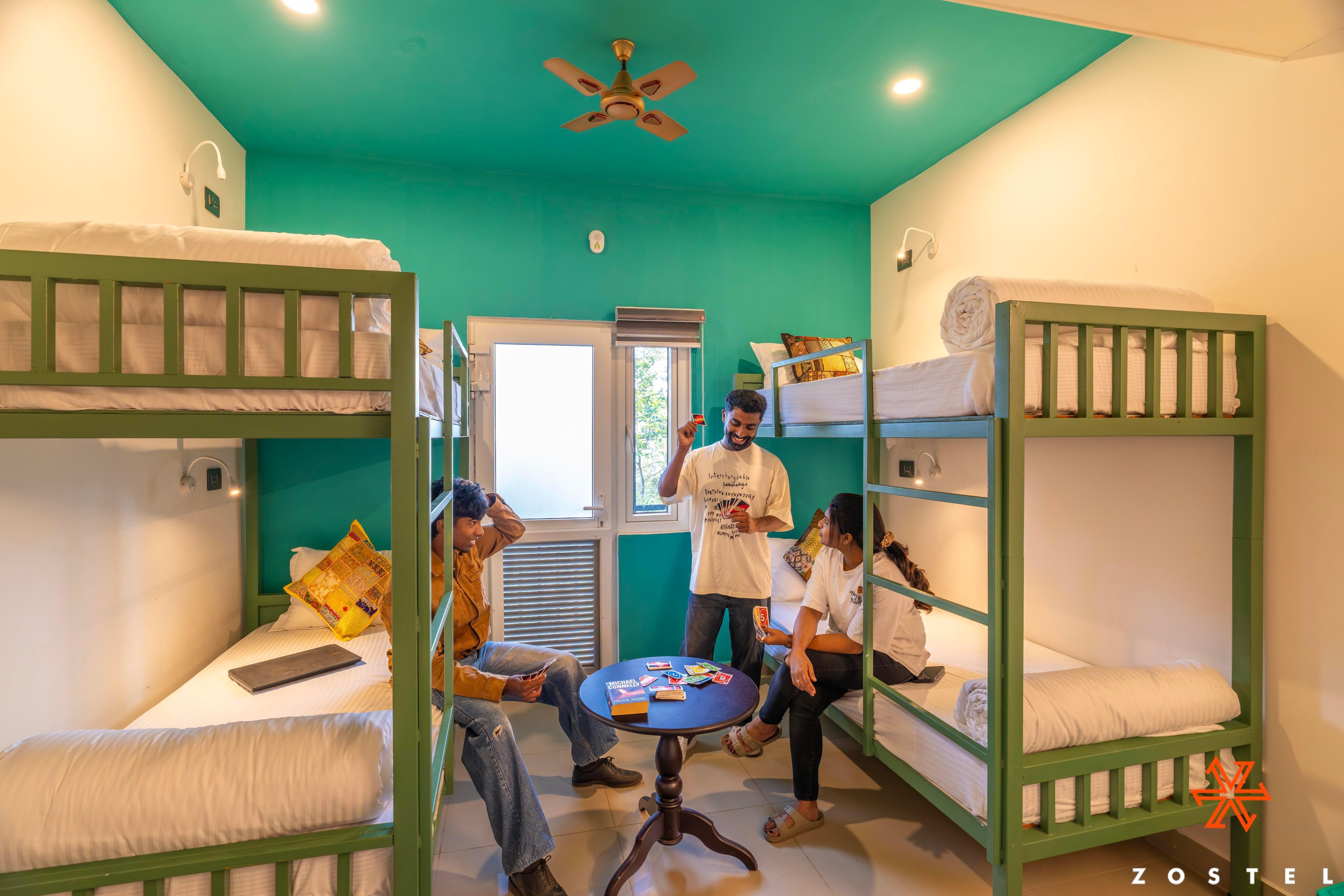 Zostel Munnar Room Type - Deluxe 6 Bed Mixed Dorm