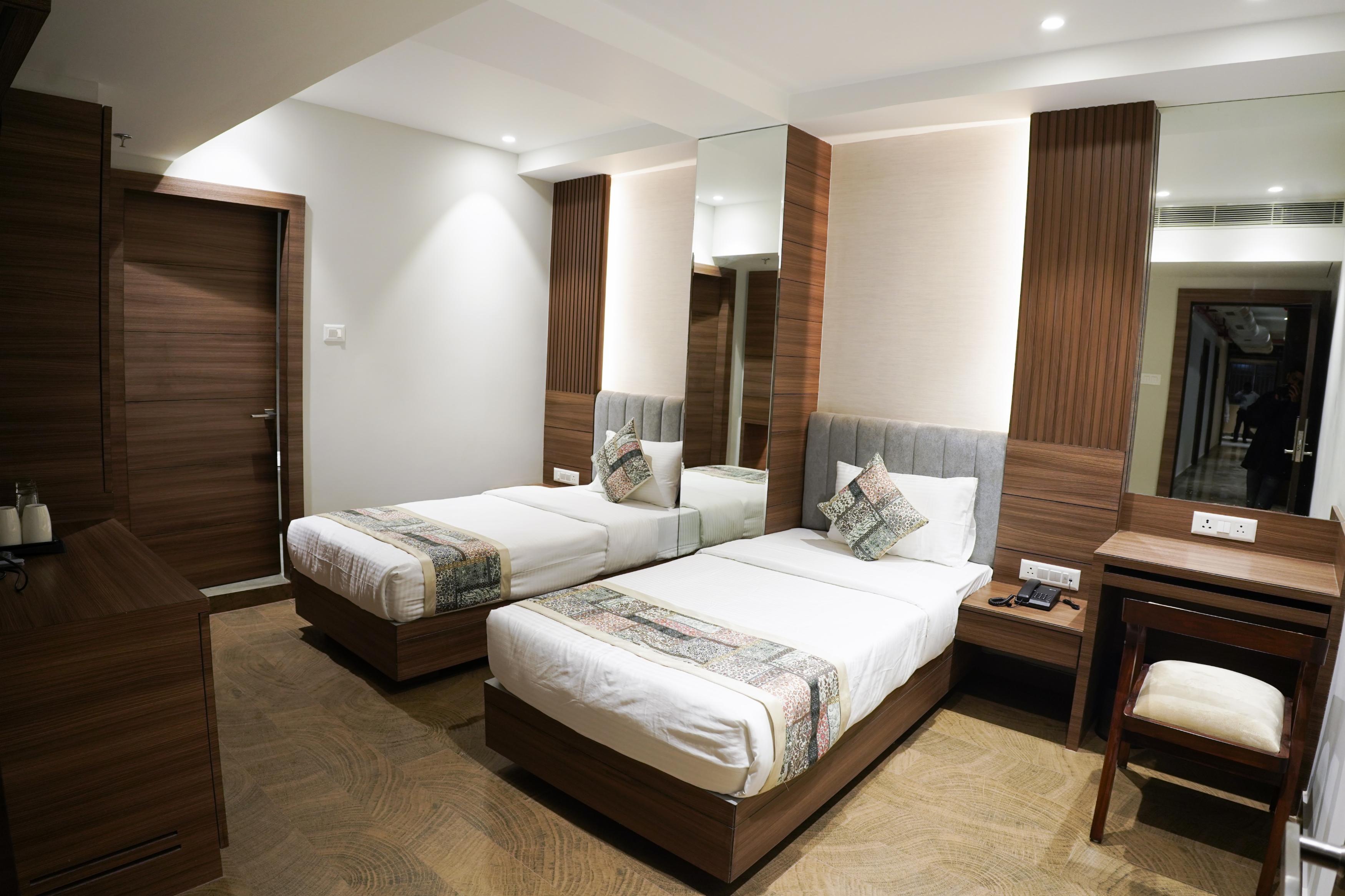 Atrium Boutique hotel Room Type - Deluxe Room With Twin Bed