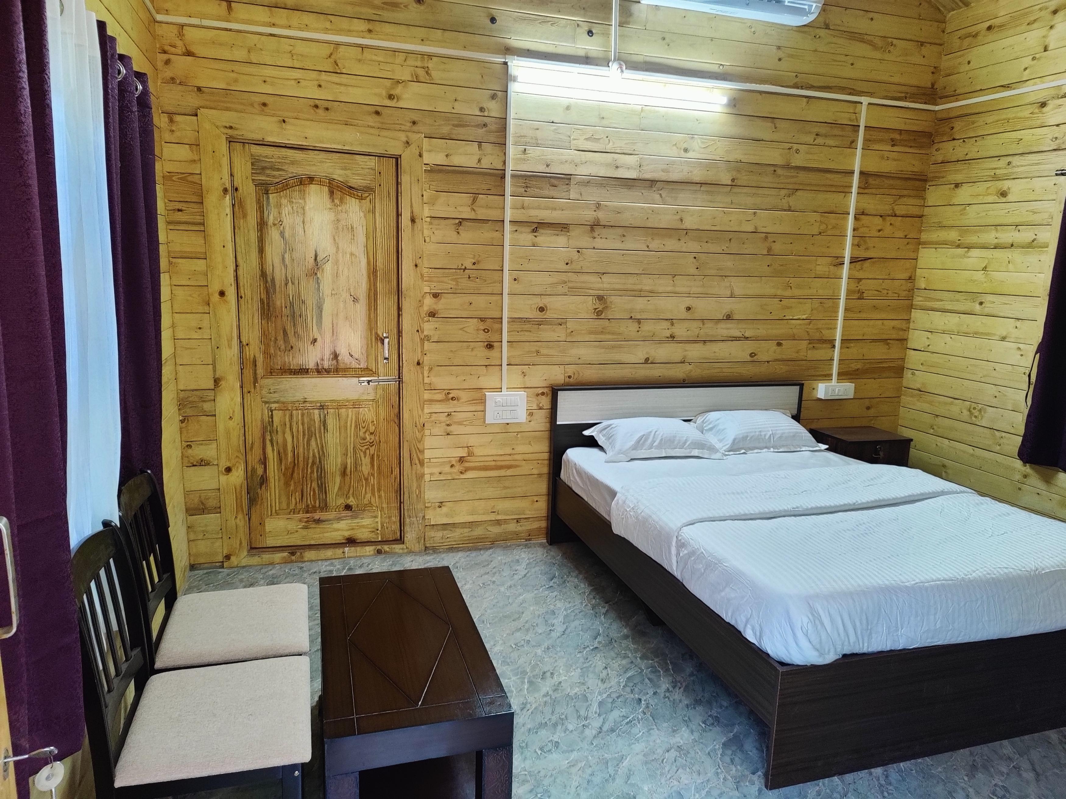Wild Monk Jungle Retreat, Dandeli Room Type - Romantic Jungle View AC Wooden Cottage (Couple Stay)
