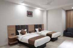 Rooms of Hotel Krishna Inn.