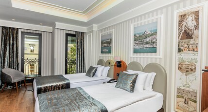 Mukarnas Pera Hotel Room Type - Two Connecting Rooms Mukarnas Pera Hotel Room Type - Two Connecting Rooms