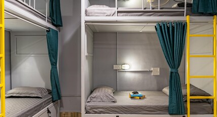 Whoopers Hostel Anjuna Room Type - Bed in 6-Bed Mixed Dormitory Room (Shared Washroom)