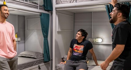 Whoopers Hostel Anjuna Room Type - 6 Bed Dorm with AC  Free Wifi