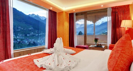 Tiaraa Hotels and Resorts Manali Room Type - Presidential Suite with Jacuzzi, Balcony and Rohtang Valley View Tiaraa Hotels and Resorts Manali Room Type - Presidential Suite with Jacuzzi, Balcony and Rohtang Valley View