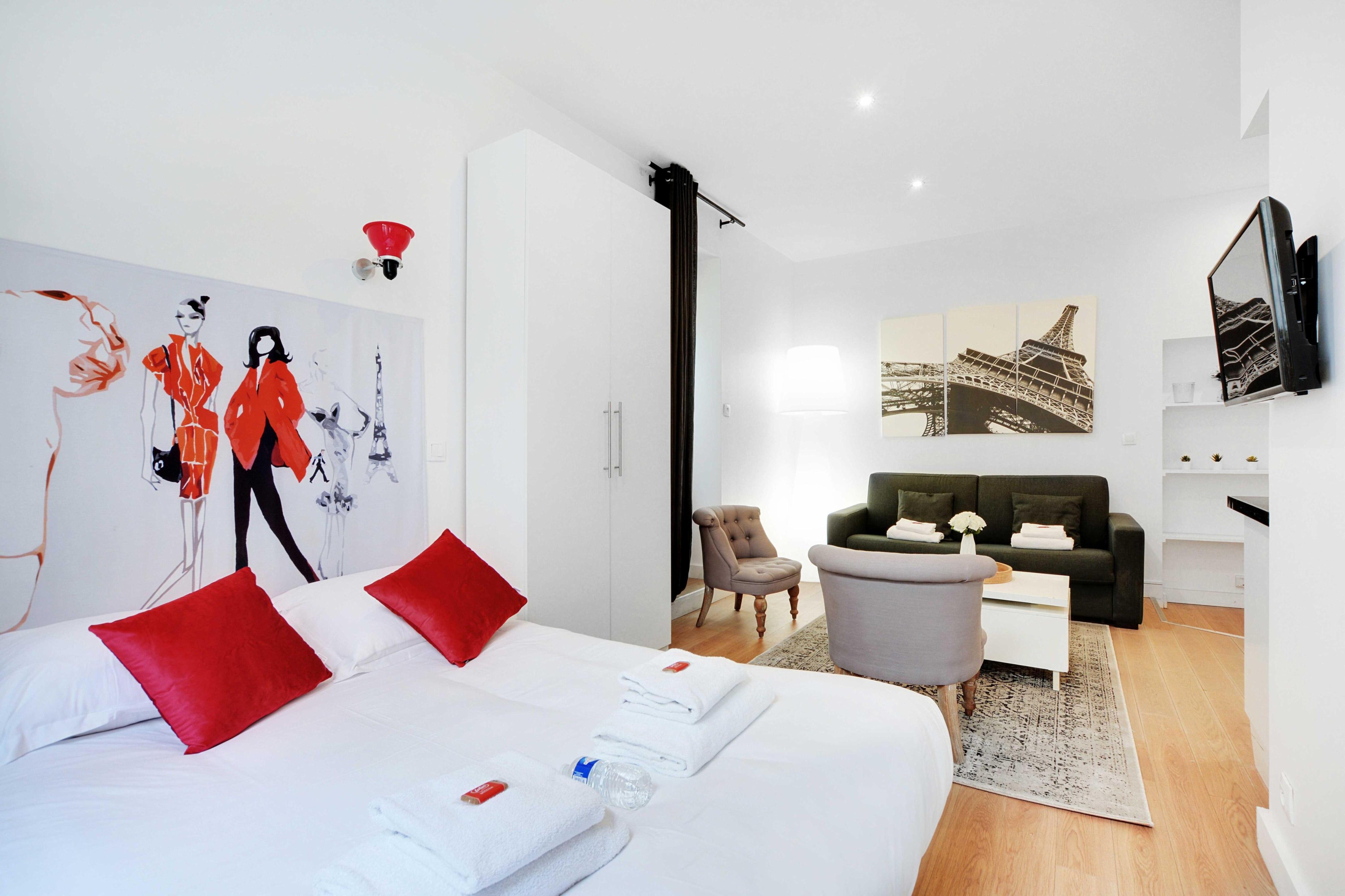 Charming and calm studio - 4P -Beaubourg Quarter