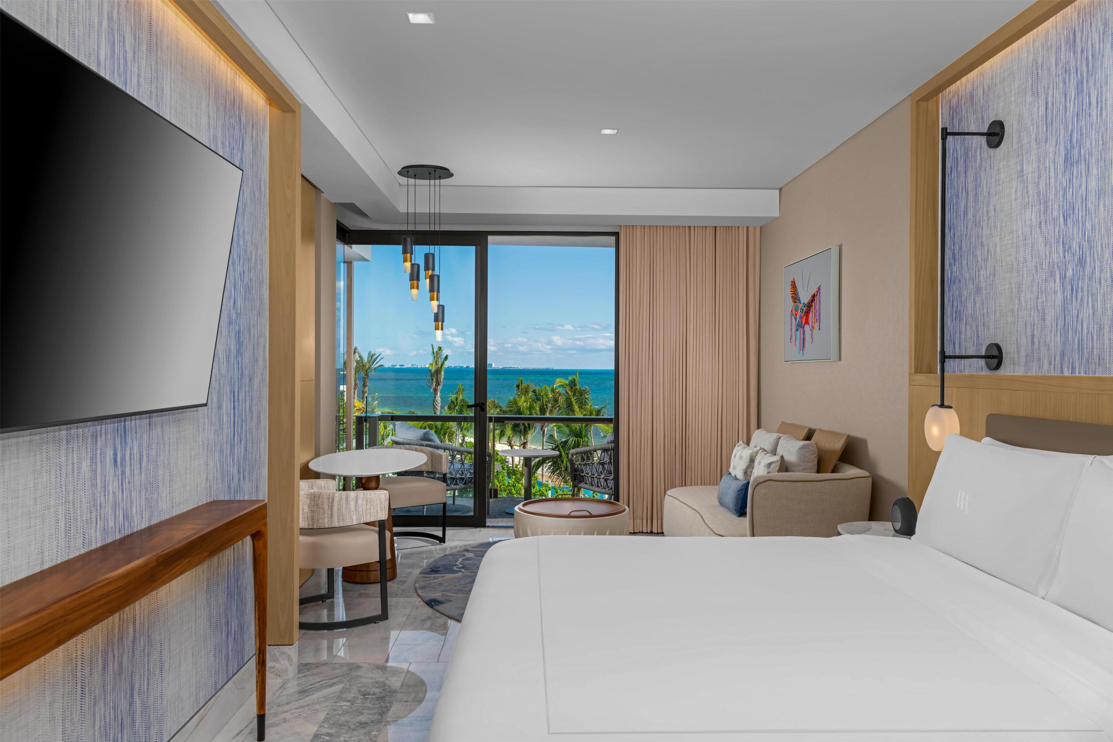 Waldorf Astoria Cancun Room Type - OCEAN FRONT VIEW KING BED