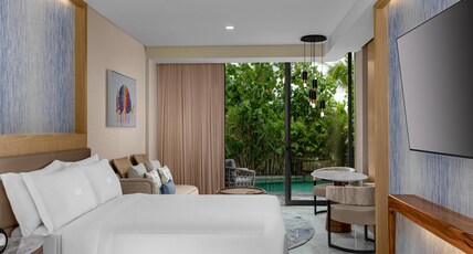 Waldorf Astoria Cancun Room Type - SWIM UP POOL 2 QUEEN BD RM