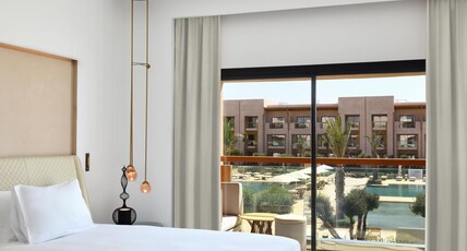 Hilton Taghazout Bay Beach Resort & Spa Room Type - TWO DBL BDS GST RM-POOL VW