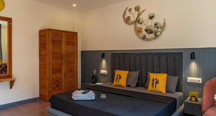 The Hosteller Kasol, Parvati Valley Room Type - Superior Double Room with Mountain View x A Block