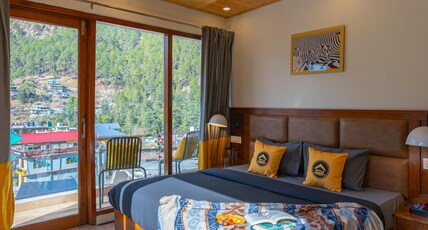 The Hosteller Kasol, Parvati Valley Room Type - Standard Double Room with Balcony x B Block The Hosteller Kasol, Parvati Valley Room Type - Standard Double Room with Balcony x B Block