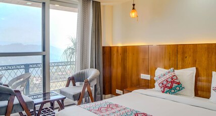 Sierra | Panoramic Valley-view Rooms Room Type - Super Deluxe with Balcony and Shimla view