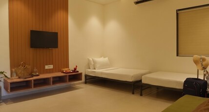 Oceanature Alibaug Room Type - Cinnamon Family Suites with sit out area