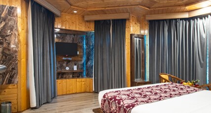 Hayat Residency (10 min. drive to Main Market) Room Type - Deluxe Room With Centrally Heated Hayat Residency (10 min. drive to Main Market) Room Type - Deluxe Room With Centrally Heated