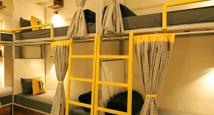 The Hosteller Rishikesh, Upper Tapovan Room Type - Bed in 10 Bed Mixed Dormitory with Balcony