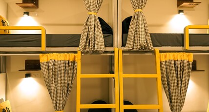The Hosteller Rishikesh, Upper Tapovan Room Type - Bed in 8 Bed Mixed Dormitory with Balcony