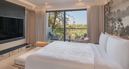 JW Marriott Goa Room Type - Luxury, Suite, 1 King, Garden view, Balcony
