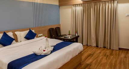 Durene Beach Resort ( 50 MTRS from the Beach) Room Type - Deluxe Room with King Size Bed