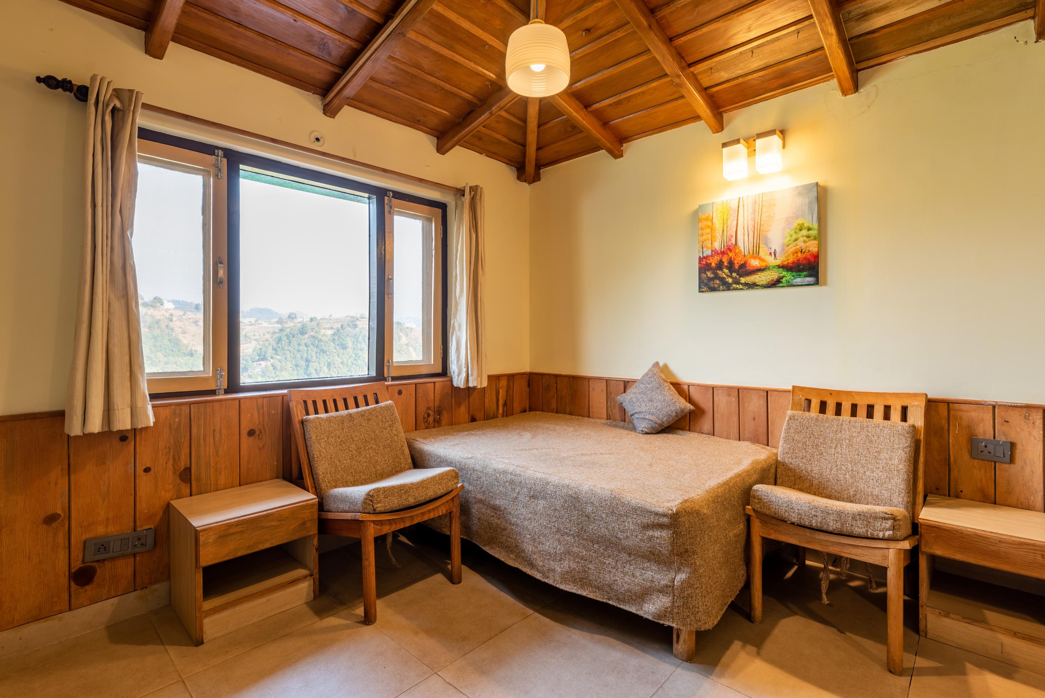 Pet-Friendly 2BHK w mountain view | Dream Cottage (1) by RoamHome - Tap to explore photos