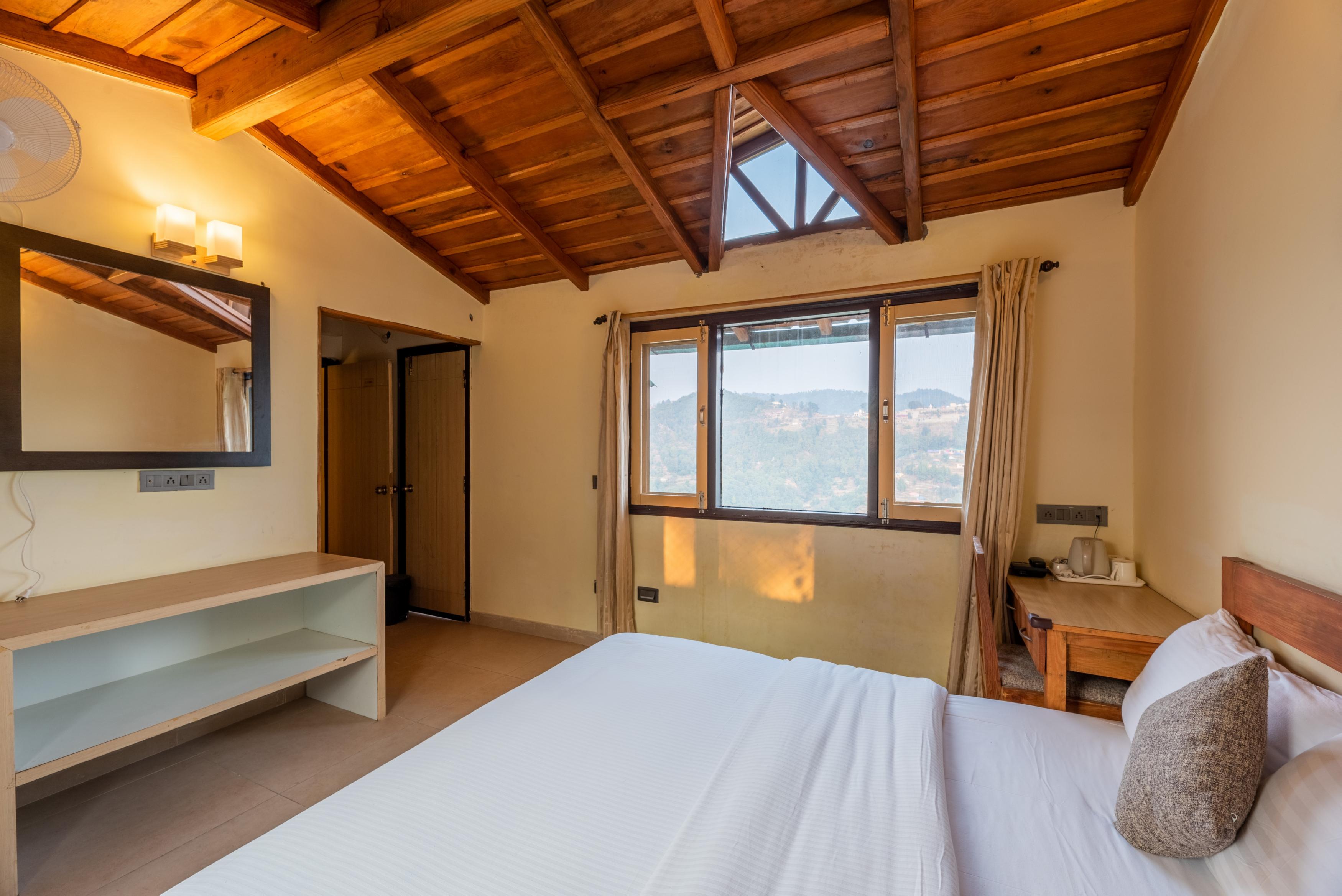 Pet-Friendly 2BHK w mountain view | Dream Cottage (3) by Roam Home - Tap to explore photos