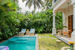 ELIVAAS 4 BHK Villa with Pvt Pool Near BAGA | Celest